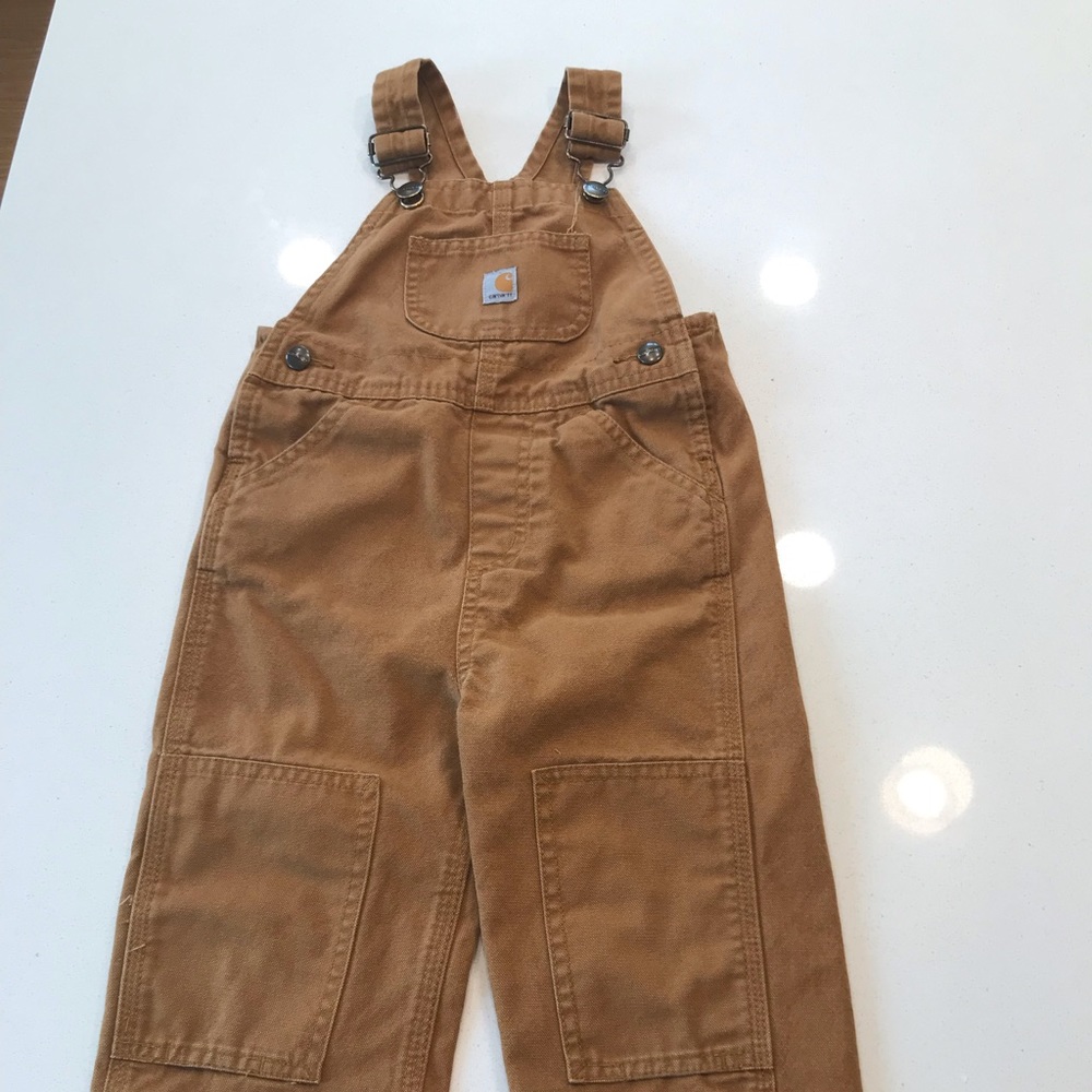 Toddler Carhartt Overalls Classic Size 3T EUC
